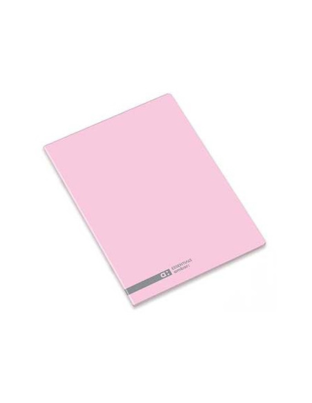 Caderno Agrafado Ambar School A4 Pautado 70gr 48Fls Rosa