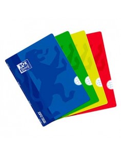 Caderno Agrafado Oxford Openflex A4 Quadric 90gr 48Fls 4Core