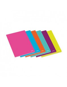 Caderno Agrafado Ambar School A5 Pautado 60Fls