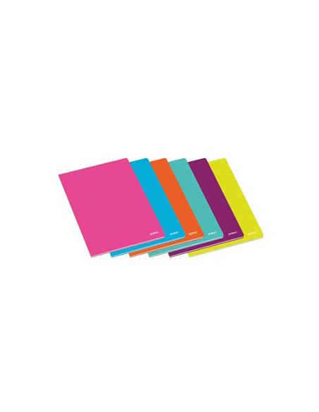 Caderno Agrafado Ambar School A5 Liso 60Fls