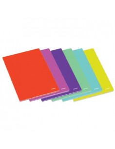 Caderno Agrafado Ambar 2 Linhas A5 Pautado 20Fls