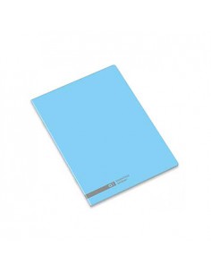 Caderno Agrafado Ambar School A5 Quadri 70gr 48Fls Azul