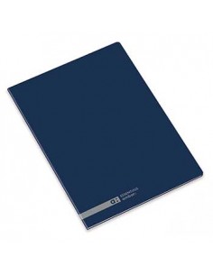 Caderno Agrafado Ambar School A5 Pautado 70gr 48Fls Marinho