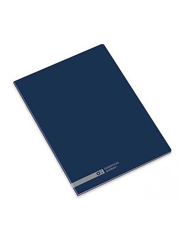 Caderno Agrafado Ambar School A5 Pautado 70gr 48Fls Marinho