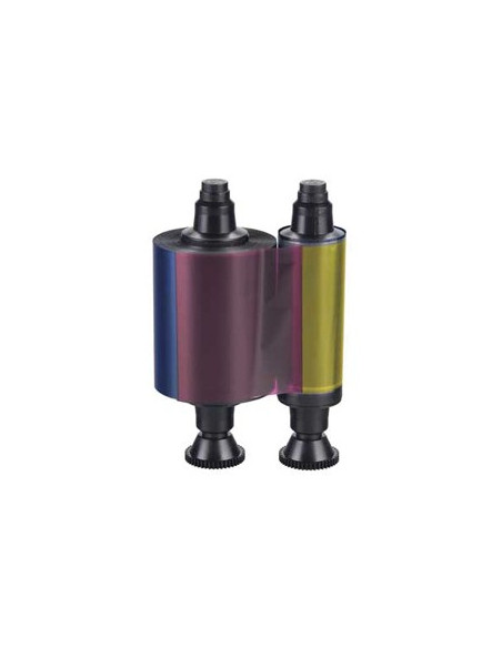 Fita Cor 5 paineis meio cartao YMCKO Evolis R3013