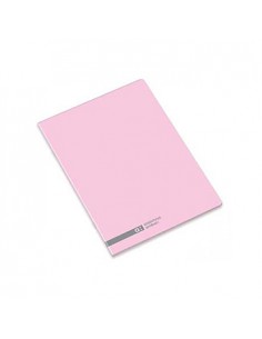Caderno Agrafado Ambar School A5 Pautado 70gr 48Fls Rosa