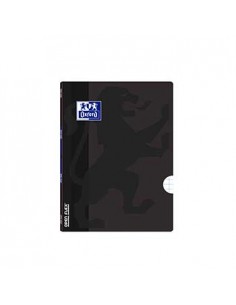 Caderno Agrafado Oxford Openflex A5 Quadri 90gr 48Fls Preto