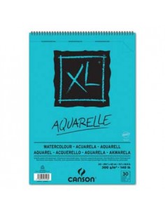 Bloco Espiralado A3 Canson XL Aquarelle 300gr 30 Folhas