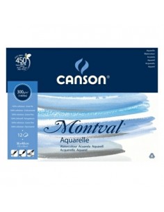 Bloco Colado Canson Montval 297x420mm 300gr 12 Folhas