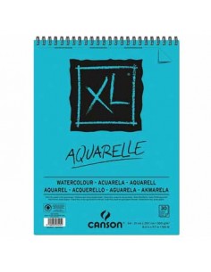 Bloco Espiralado A4 Canson XL Aquarelle 300gr 30 Folhas