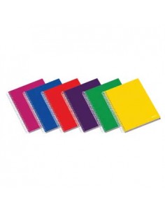 Caderno Espiral C/PP Ambar School A4 Quadriculado 70g 100Fls