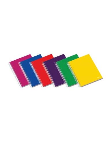 Caderno Espiral C/PP Ambar School A4 Quadriculado 70g 100Fls