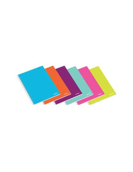 Caderno Espiral Ambar School A4 Pautado 80Fls