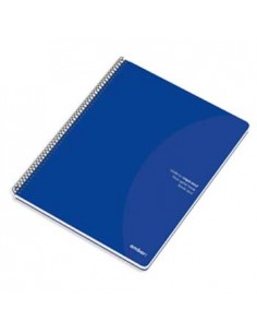 Caderno Espiral Ambar C/Azul A4 Quadriculado 70gr 80Fls