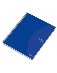 Caderno Espiral Ambar C/Azul A4 Liso 70gr 80Fls