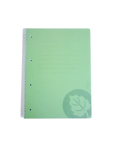 Caderno Espiral Capa PP A4 Quadriculado 120fls Cores Sortida