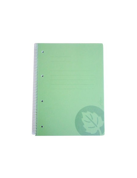 Caderno Espiral Capa PP A4 Quadriculado 120fls Cores Sortida