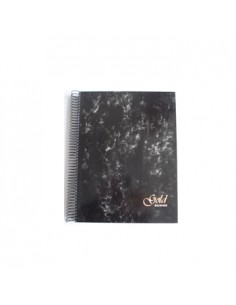 Caderno Espiral Gold Block A4 Quadriculado 70gr 160 Fls