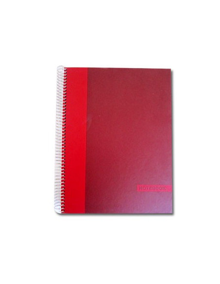 Caderno Espiral NoteBook A4 Quadri.Capa Dura 150 Folhas 70g