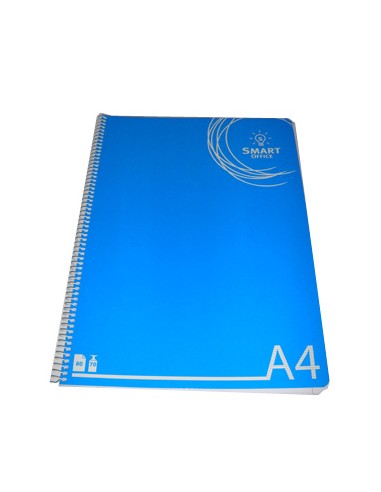 Caderno Espiral Smart Office Capa Plastico A4 Quadriculado