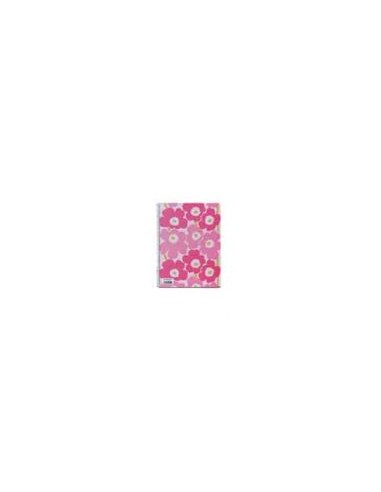 Caderno Espiral Dupla A4 Marimekko Liso 80Fls Rosa -1un