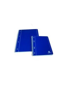 Caderno Espiral Classic A5 Quadriculado 80Folhas Azul
