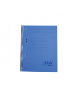 Caderno Espiral Platanus A5 Quadriculado 100Fls 70gr