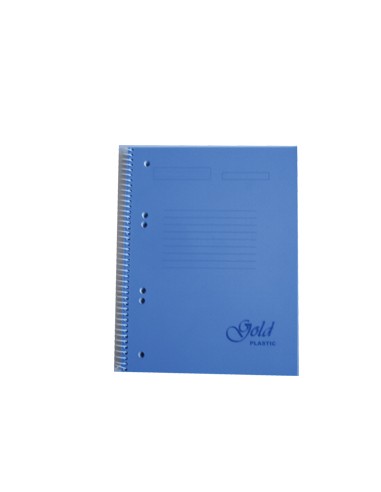 Caderno Espiral Platanus A5 Quadriculado 100Fls 70gr