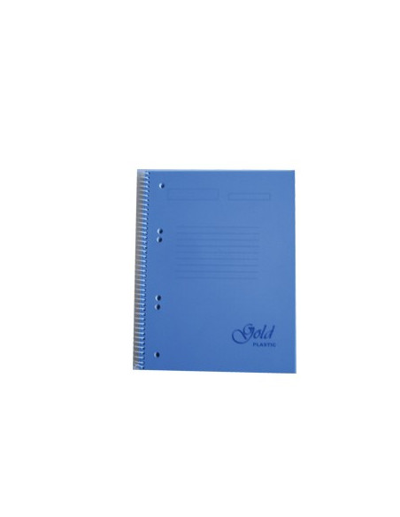 Caderno Espiral Platanus A5 Quadriculado 100Fls 70gr