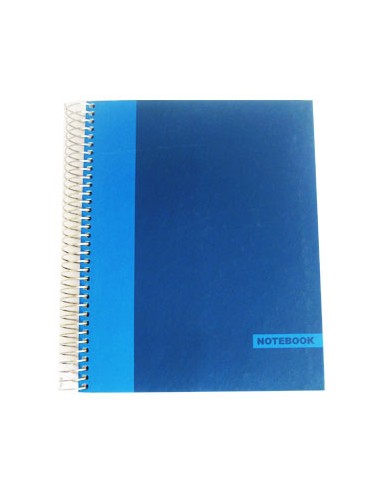 Caderno Espiral NoteBook A5 Quadri.Capa Dura 150 Folhas 70g