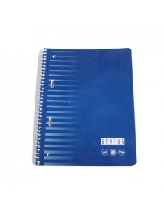 Caderno Espiral EnriStatus A5 Quadriculado 80 Fls 70gr