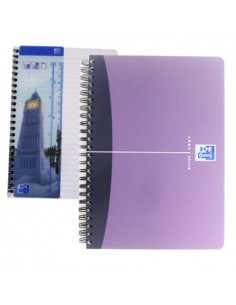 Caderno Espiral Oxford Office Book Capa PP A5 Pautado 90 fls