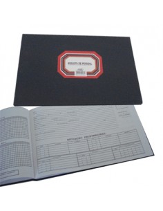 Livro Registo Cadastro Pessoal 50 Folhas