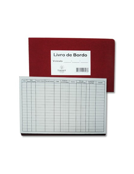 Livro de Bordo 23x16cm 100 Folhas 3600 Registos (1090)