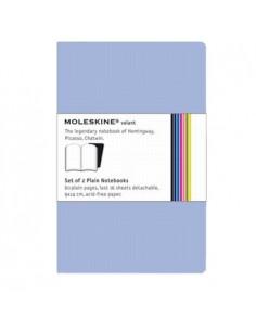 Volant de Bolso Liso Moleskine Azul Claro Pack 2un