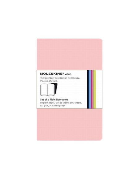 Volant de Enderecos Moleskine Rosa