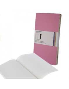 Volant XL Liso Moleskine Rosa Pack 2un