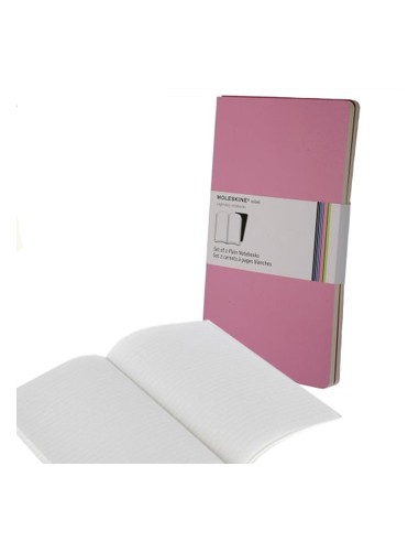 Volant XL Liso Moleskine Rosa Pack 2un