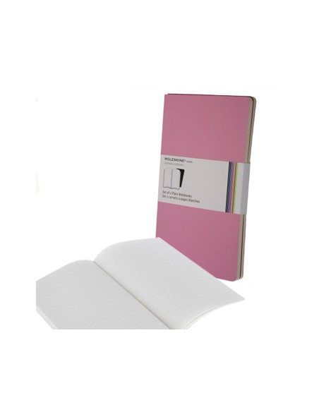 Volant XL Liso Moleskine Rosa Pack 2un