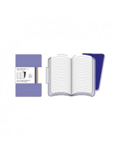 Volant de Bolso Pautado Moleskine Lilas Pack 2un