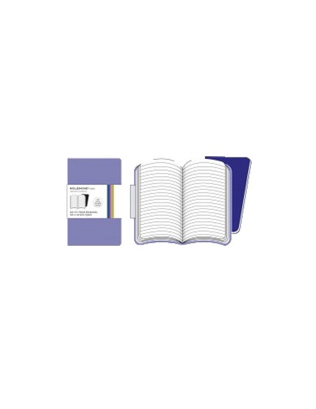 Volant de Bolso Pautado Moleskine Lilas Pack 2un