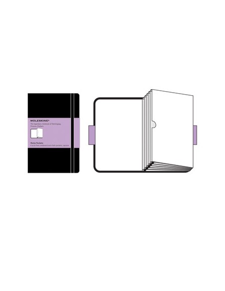 Portfolio de Bolso Moleskine 13x21cm