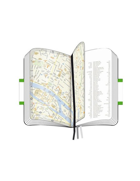 Bloco Notas com Mapa Cidade de Lisboa Moleskine Classico