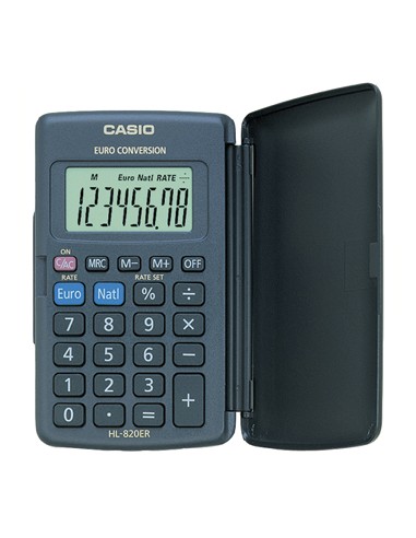 Calculadora de Bolso Casio HL820VER 8 Digitos