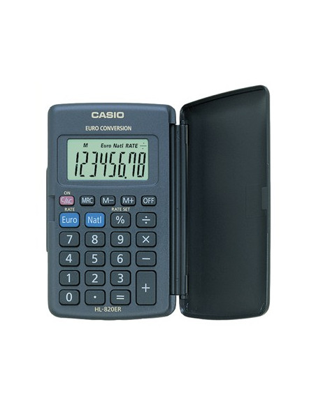 Calculadora de Bolso Casio HL820VER 8 Digitos