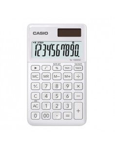 Calculadora de Bolso Casio SL1000SCWE Branco 10 Digitos