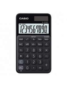 Calculadora de Bolso Casio SL310UCBK Preto 8 Digitos