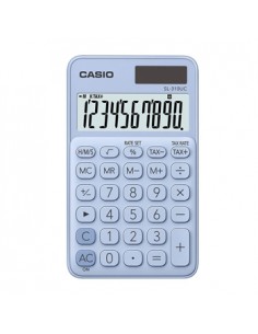 Calculadora de Bolso Casio SL310UCLB Azul Claro 8 Digitos