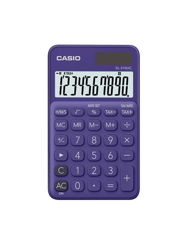Calculadora de Bolso Casio SL310UCPL Roxo 8 Digitos