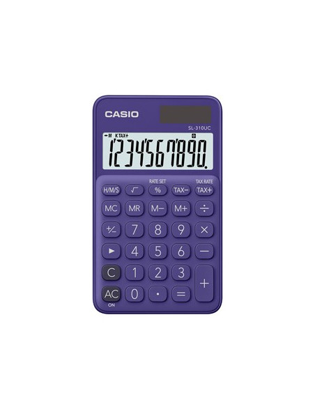 Calculadora de Bolso Casio SL310UCPL Roxo 8 Digitos